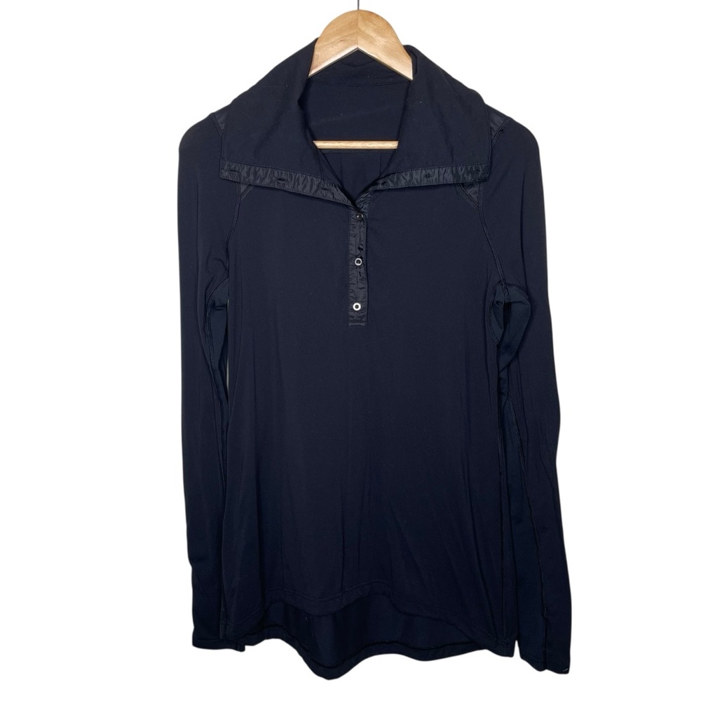 lululemon Pedal Power‎ Long Sleeve Rulu Black - Picture 15 of 16